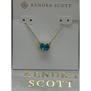 Kendra Scott Blue Pendant Necklace